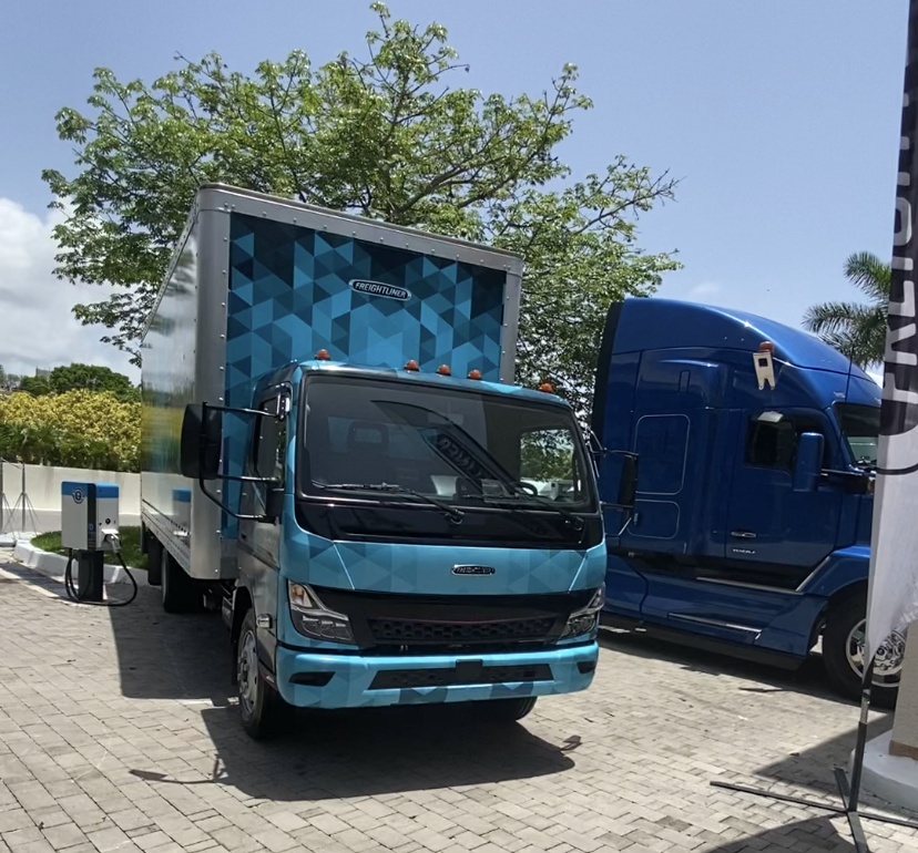 Daimler Truck México presenta un nuevo prototipo cero emisiones, el e360 durante el 24° Foro ANTP